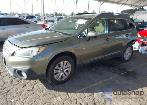 2016 Subaru Outback 2.5I Premium из США, поврежденный, VIN 4S4BSAHC1G3334372